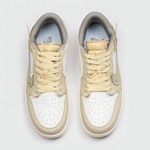 кроссовки Air Jordan 1 Low x Off-White Beige White