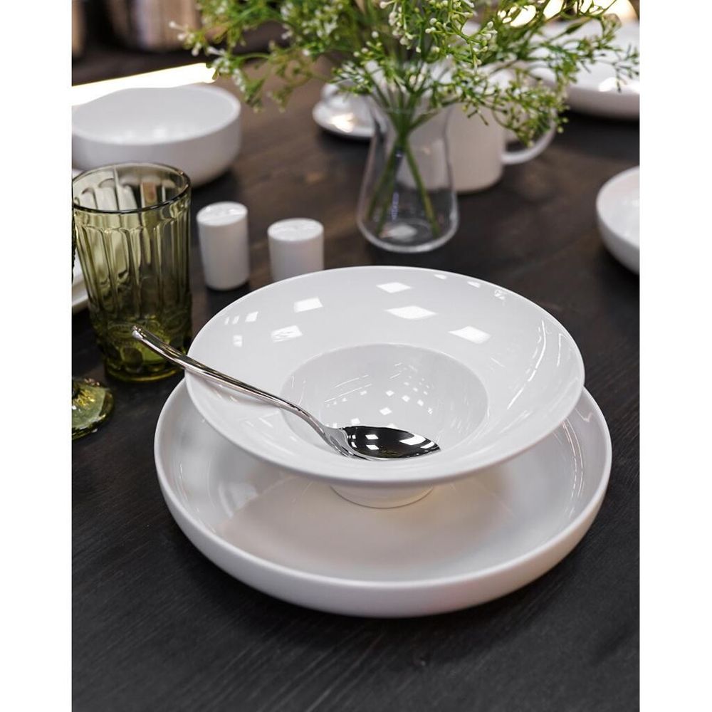 Тарелка с бортом d 21,5 см h3,6 см Fine Plus Noble [4]