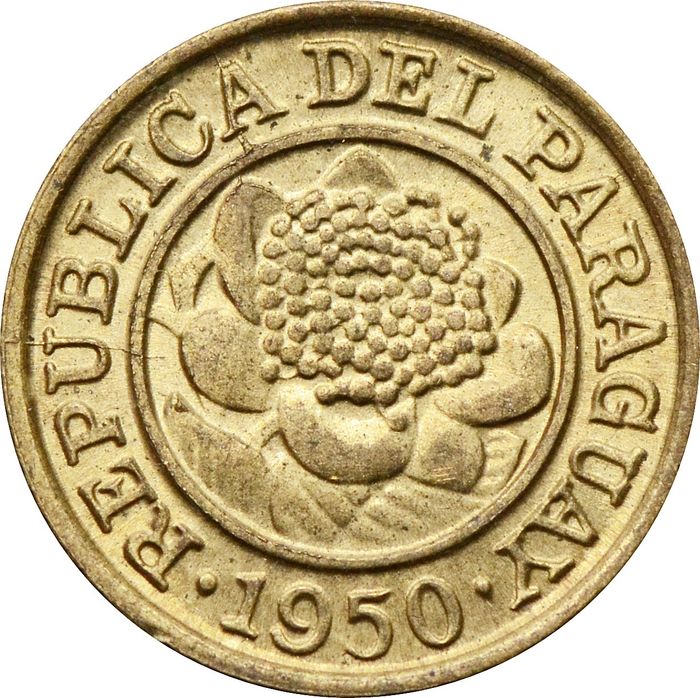 1 сентимо 1950 Парагвай UNC