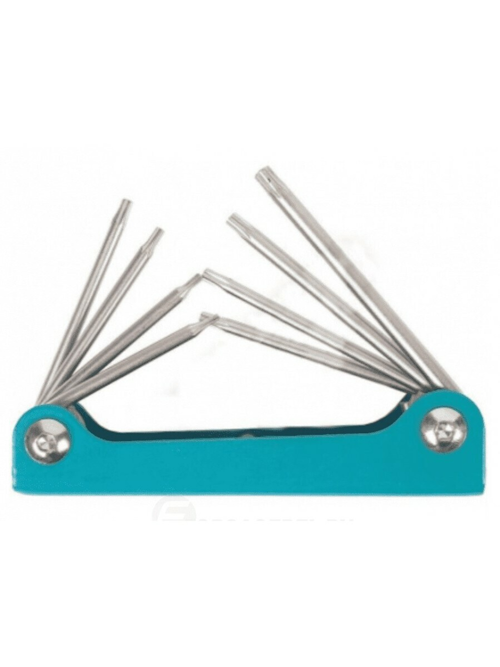 Набор ключей TORX складной 8пр.(Т5-Т10, Т15, Т20) Forsage F-5087F