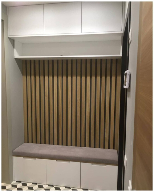 Рейки в прихожей из Дуба 50х20мм