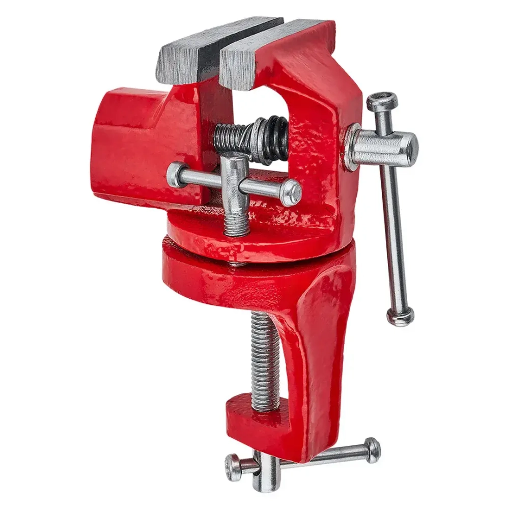 Тиски слесарные поворотные мини (ширина губ - 40мм) RockFORCE RF-32940R
