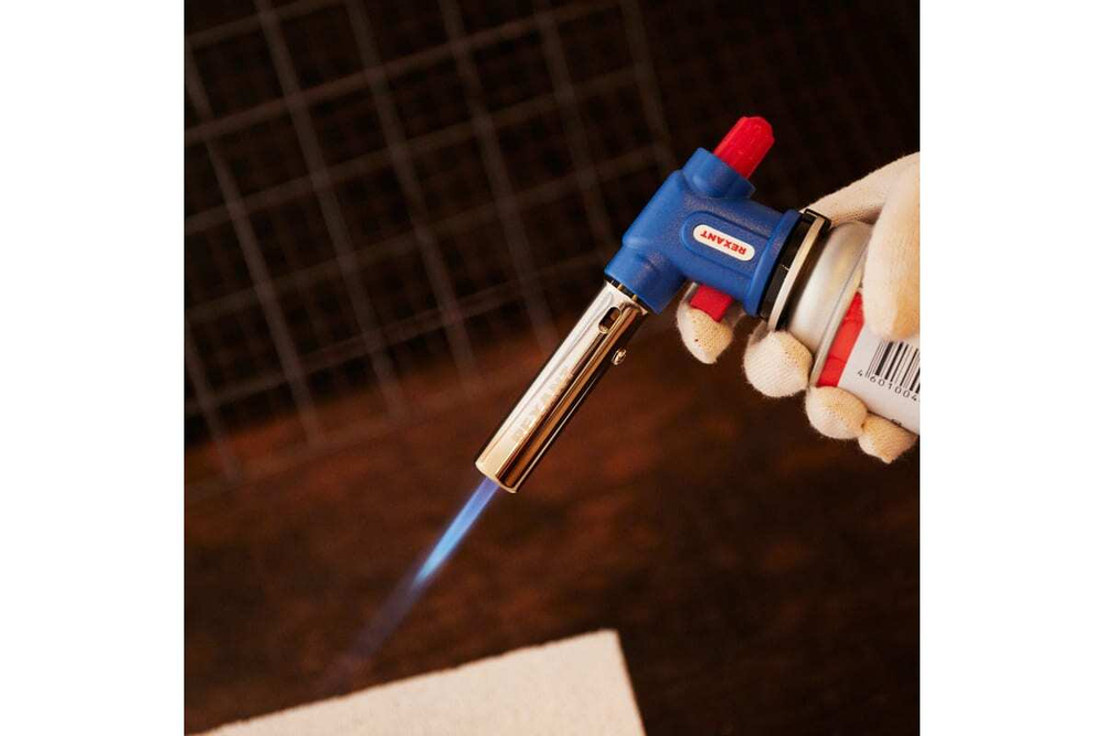 Газовая горелка-насадка Rexant GT-33, с пьезоподжигом, 360 град., 12-0033