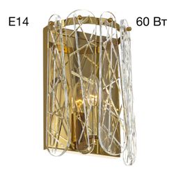 Citilux TALLA CL318412 Бра хрустальное Золото