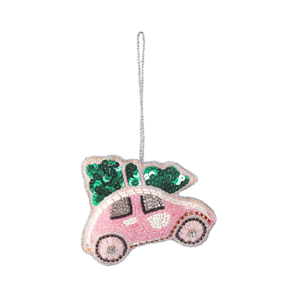 Набор елочных украшений Christmas jewels из коллекции New Year Essential, 4 шт.