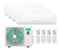 Мульти сплит-система Hisense 4 x AMS-09UW4RMRKB00 / AMW5-36U4RQC