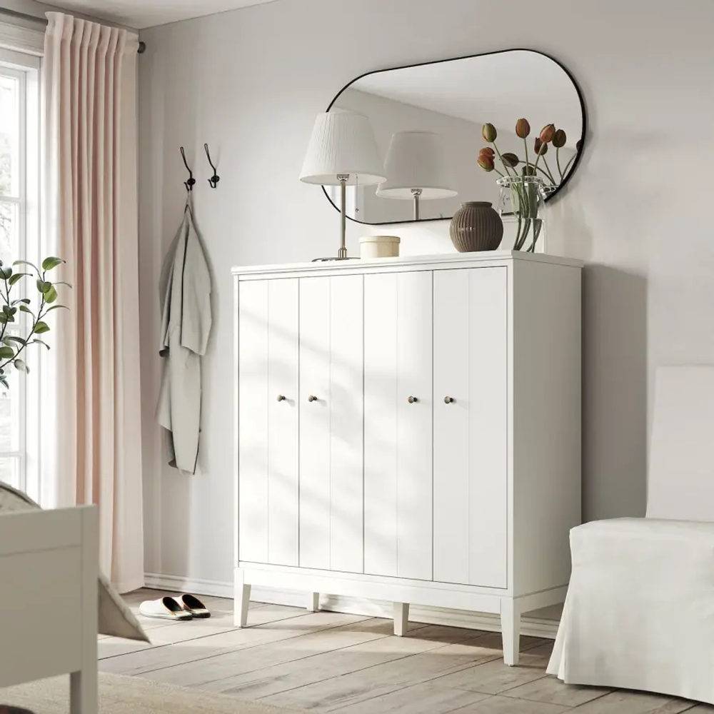 Гардероб - IKEA IDANÄS /ИДАНАС ИКЕА, 135х121х50 см, белый