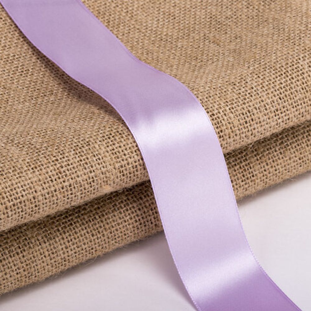 Лента атласная ширина 38 мм, длина 23 м, сиреневая, BRAUBERG, 591517