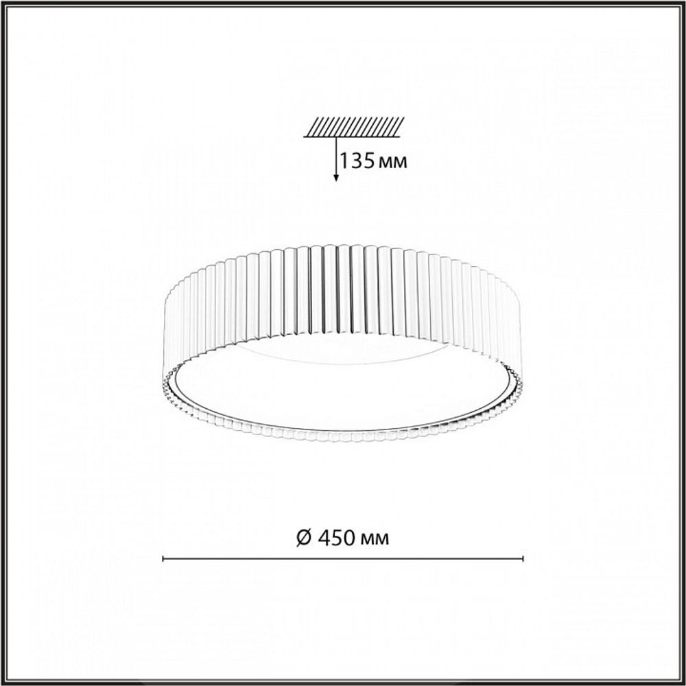 Накладной светильник Sonex Sharmel 7762/56L