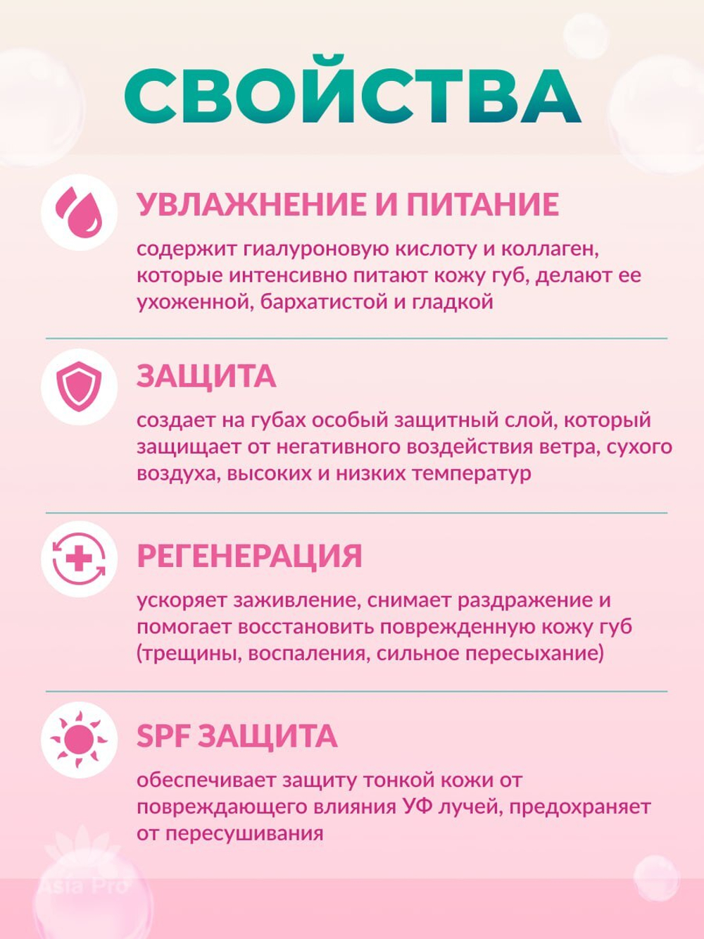 Увлажняющий бальзам для губ SPF 20 PA++