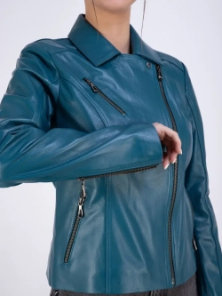 Косуха кожаная куртка женская Турция