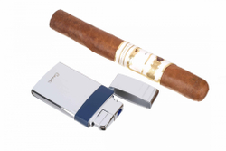 Зажигалка Caseti сигарная турбо, серебристая CA438-4