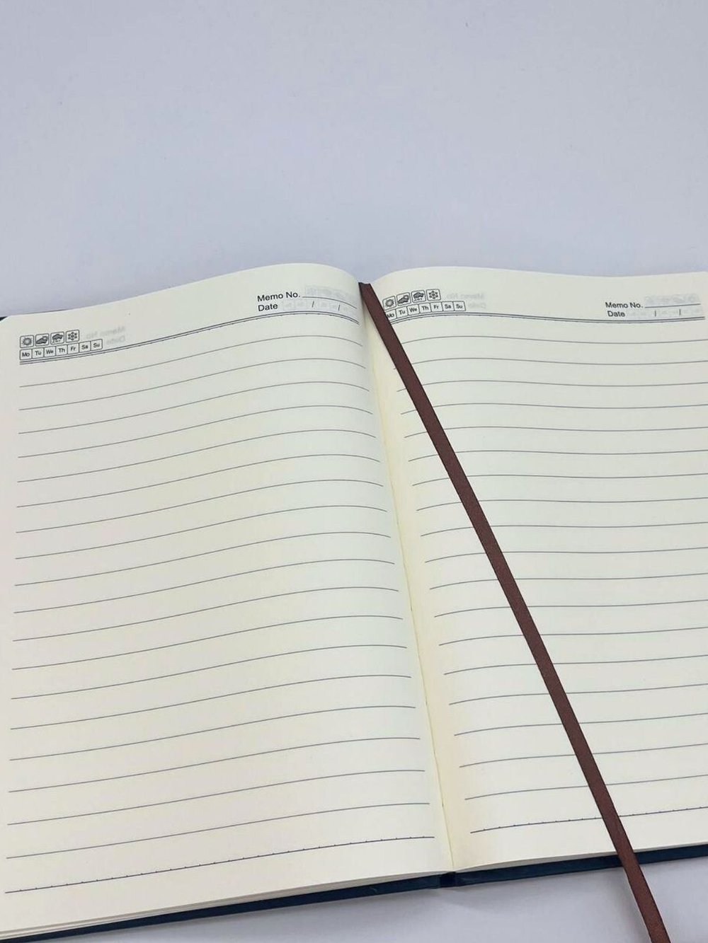 Блокнот 112 л. В5 25*17,5 см лин. т.бирюзовый  (7674-2)