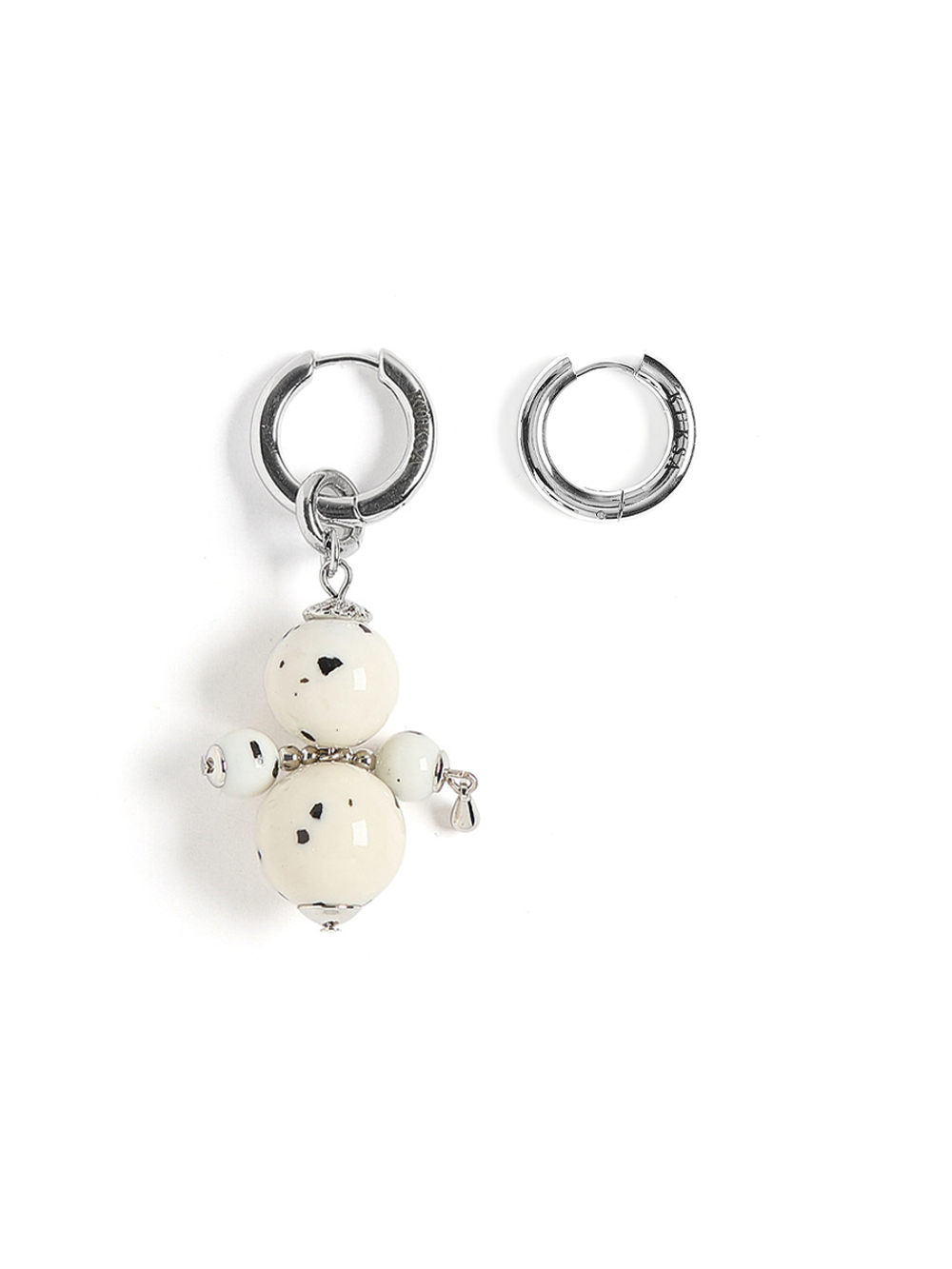 Серьги с далматином