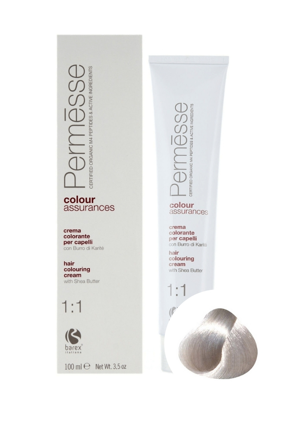 9.176 Очень светлый блондин пепельный перламутровый PERMESSE