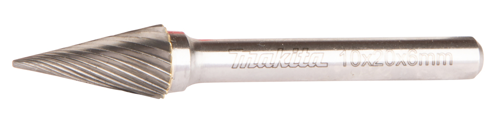 Насадка твердосплавная 10x20x6 для ПШМ, (сталь/нержавейка, стандарт. тип, SM) Makita B-52831
