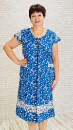 Халат МС-6029 (синий)