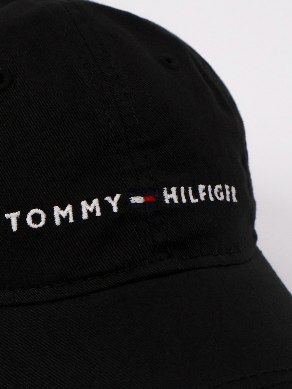 Бейсболка Tommy Hilfiger Embroidered Tommy Logo Deep Black - One Size