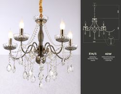 Ambrella Подвесная классическая люстра с хрусталем Classic TR4949