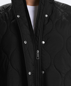 Oysho Водоотталкивающая утепленная куртка FELLEX® AEROGEL, черный