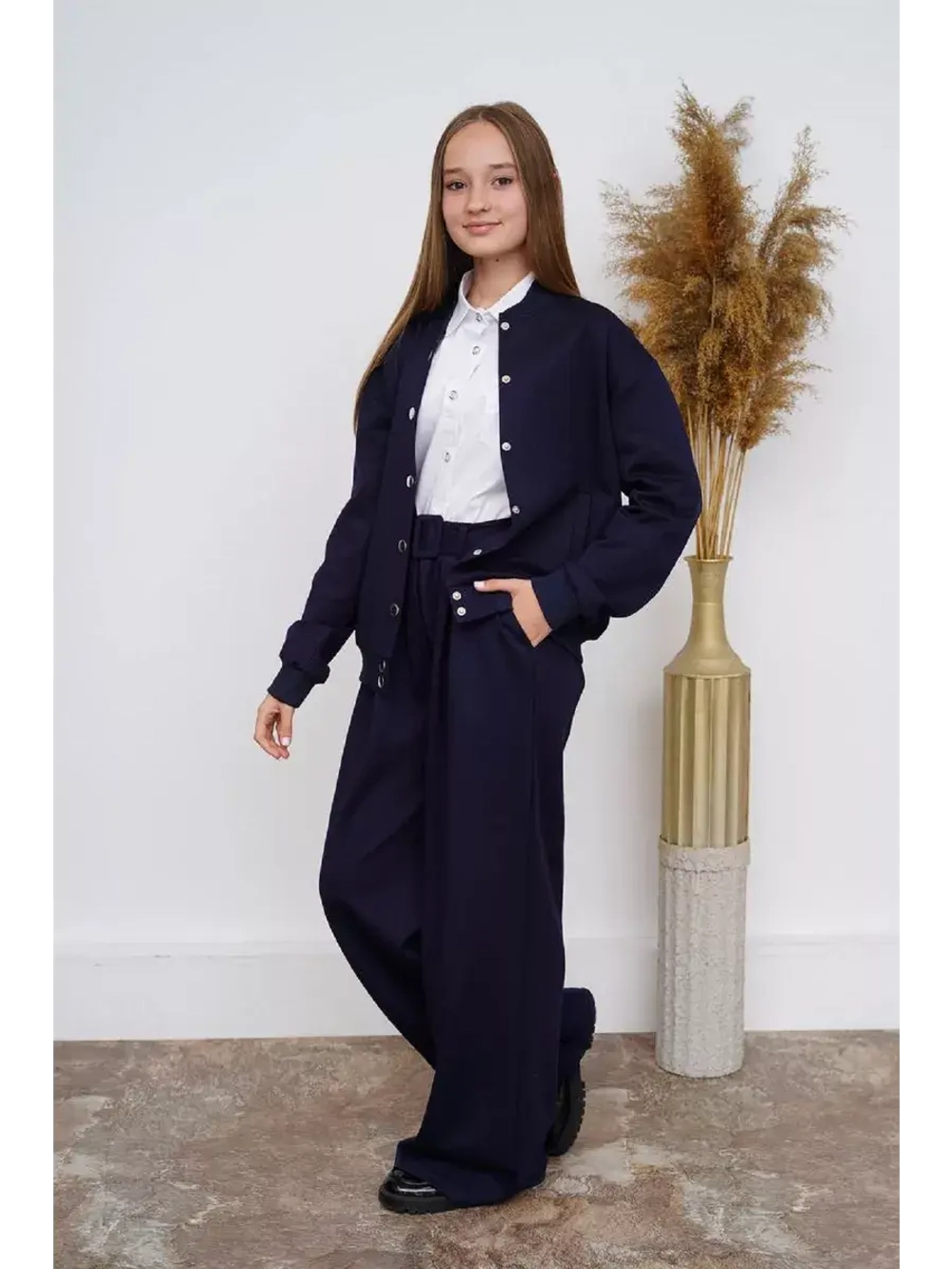 Бомбер школьный универсальный