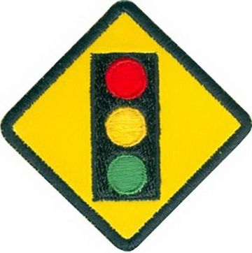 Нашивка Светофор (световозвращающая)