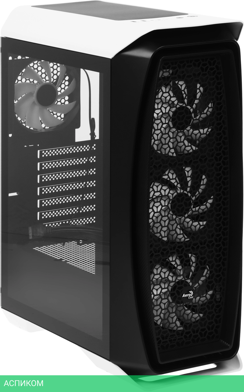 Корпус Aerocool Aero One белый без БП (Frost-G-WT-v1)
