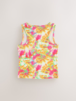 Майка для девочки Next AK2-062, Желтый, Розовый