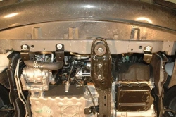 Защита картера и КПП Sheriff для Chrysler Grand Voyager V 2008-2011 арт.04.1505