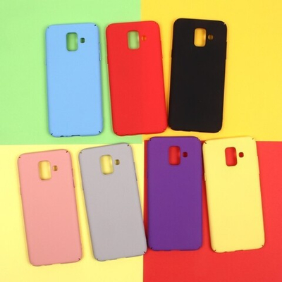 Панель матовая Soft Touch для Samsung Galaxy A6 (2018), 010659 Розовый