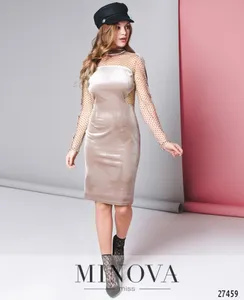 Платье 8599-каппучино Minova