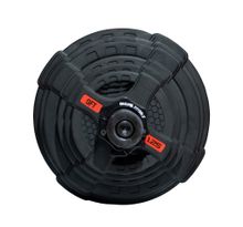 Штанга олимпийская 128 кг (диски с двумя хватами, черный гриф)