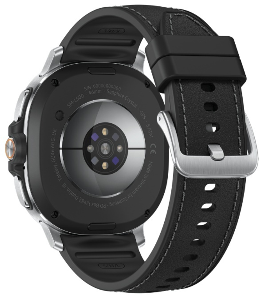 Смарт-часы Samsung Galaxy Watch 8 Classic 46 мм серебристый-черный