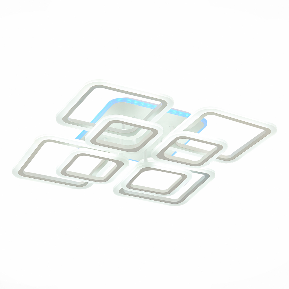 SLE200452-08RGB Светильник потолочный Белый/Белый LED 1*176W RGB 10W 3000-6000K QUTRO