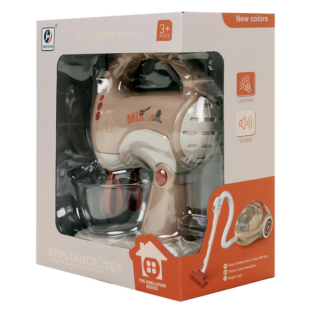 Миксер 17см, коробка YH129-6S