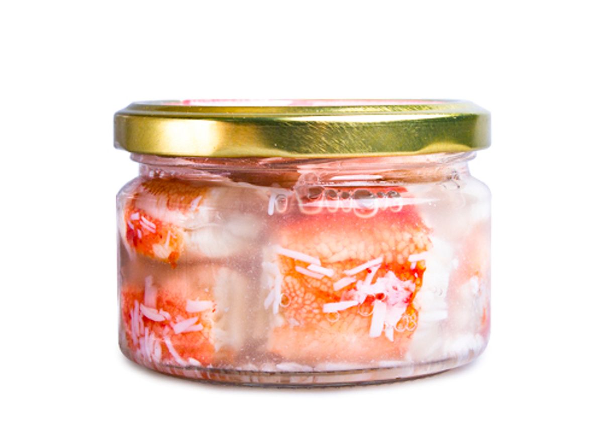 Мясо краба стригуна натуральное кулак, 200г