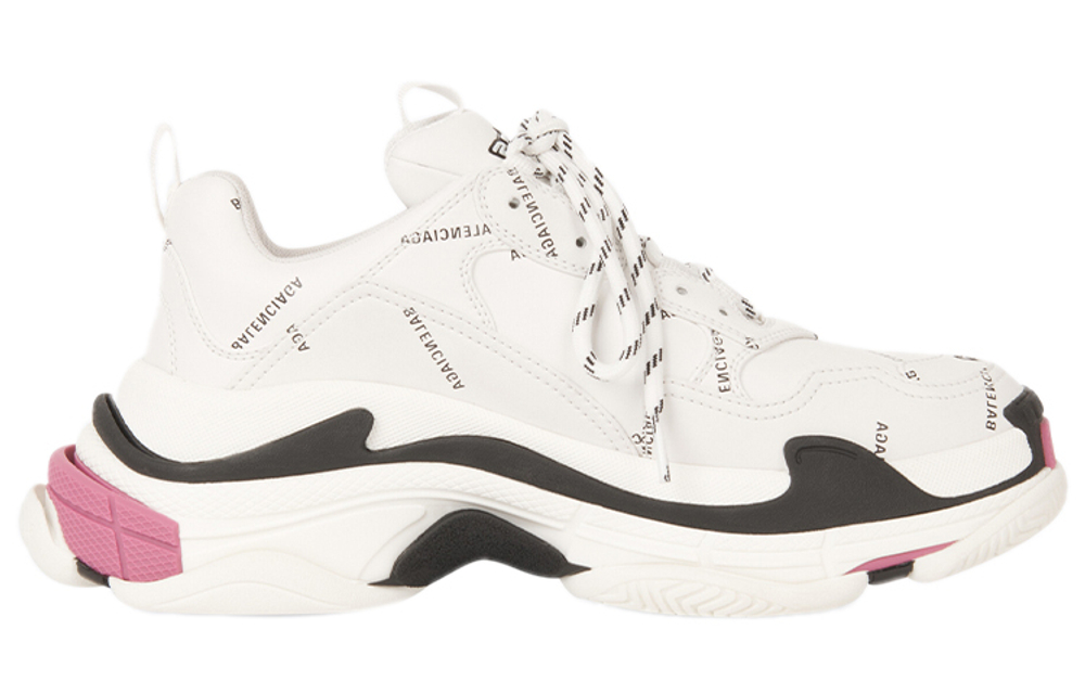 Balenciaga Triple S Allover Logo (Женская размерная сетка)