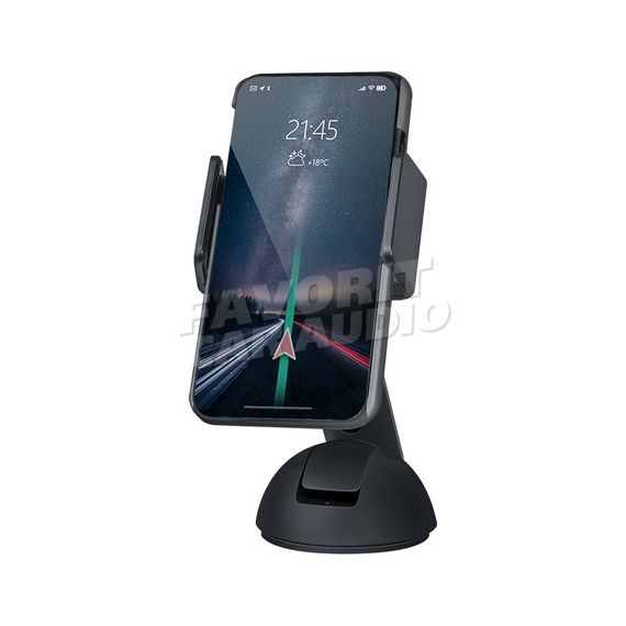 Держатель Defender CH-109 присоска шарнир чёрный