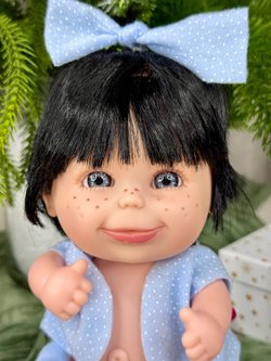 Пупс BERJUAN виниловый 20см Pecosetes (124A14)