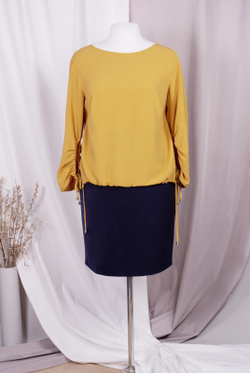 Блузка 2860ЛП, Золотой #96З092860ЛП