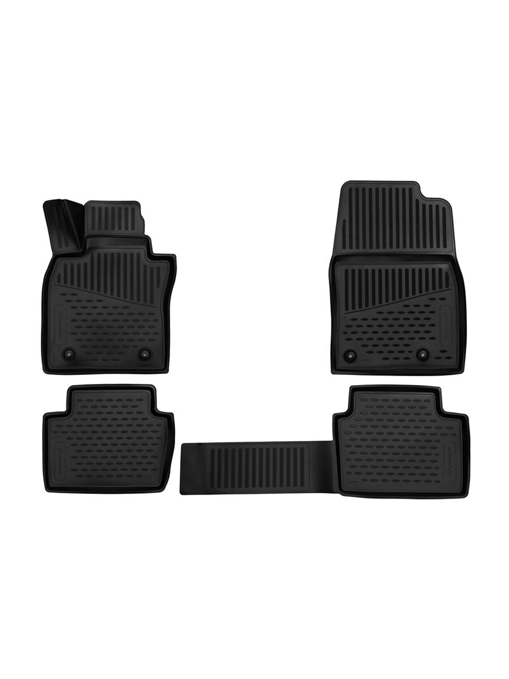 Коврики в салон для MAZDA CX-30 (I),2019-,внедорожник,4шт.(полиуретан) ELEMENT3D02404210K