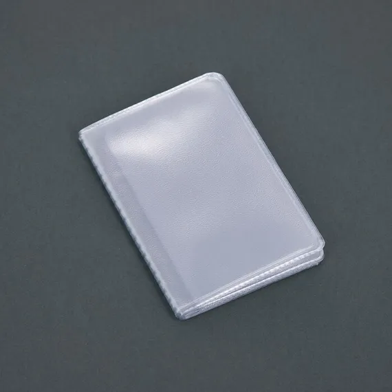 Вкладыш вертикальных визиток, 18 страниц, прозрачный