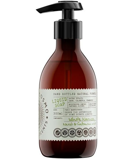 Нарцисс нероли и мускус, жидкое мыло, Eteria cosmo