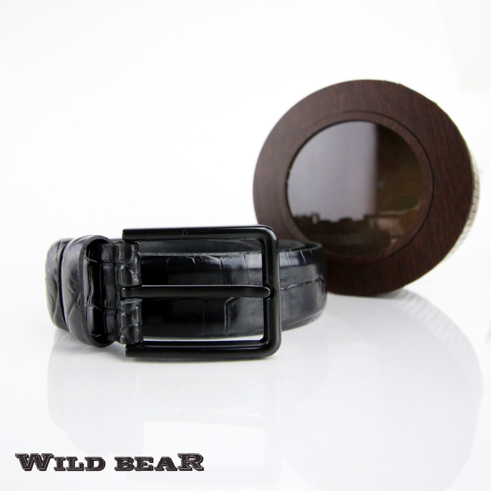 Ремень WILD BEAR RM-002f Black Premium