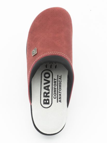 503 | "Anna" Женские медицинские сабо (бордовый)