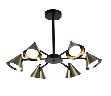 74797/6 BLACK+BRONZE (1) Люстра (RL)