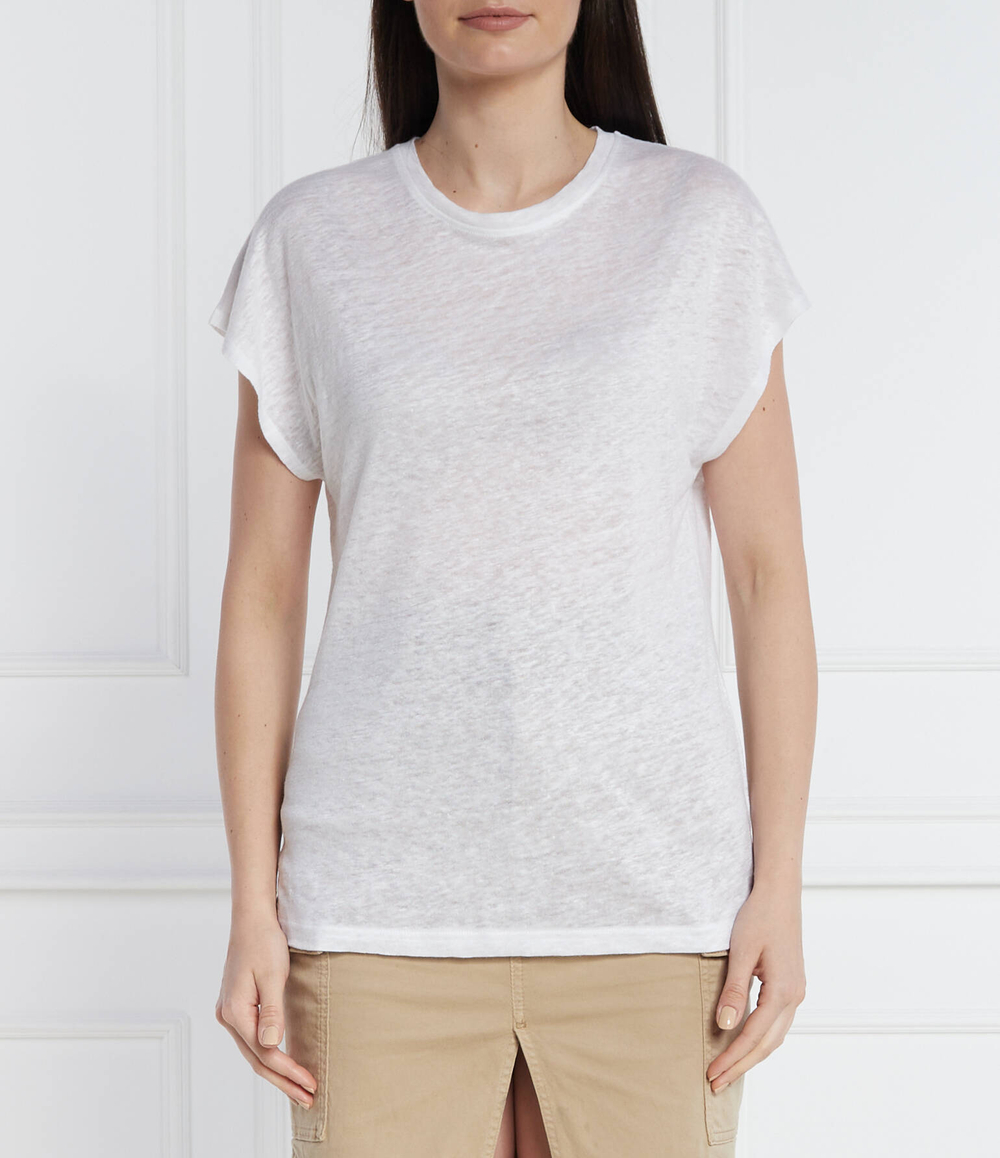 Льняная футболка Calvin Klein - белый(K20K207260)