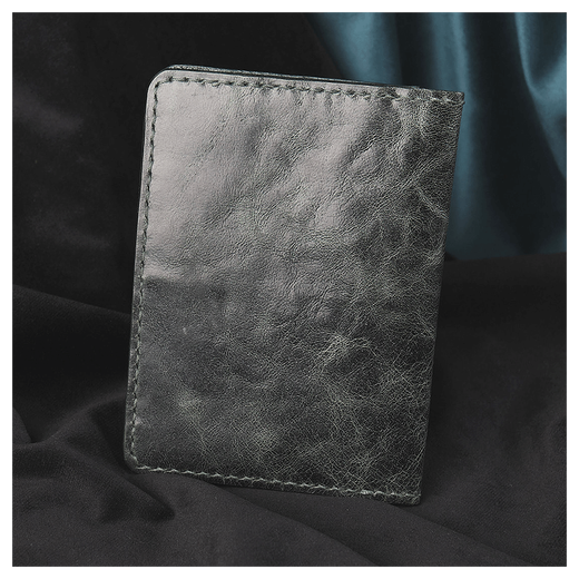 Кожаная обложка на паспорт «Малахитница»