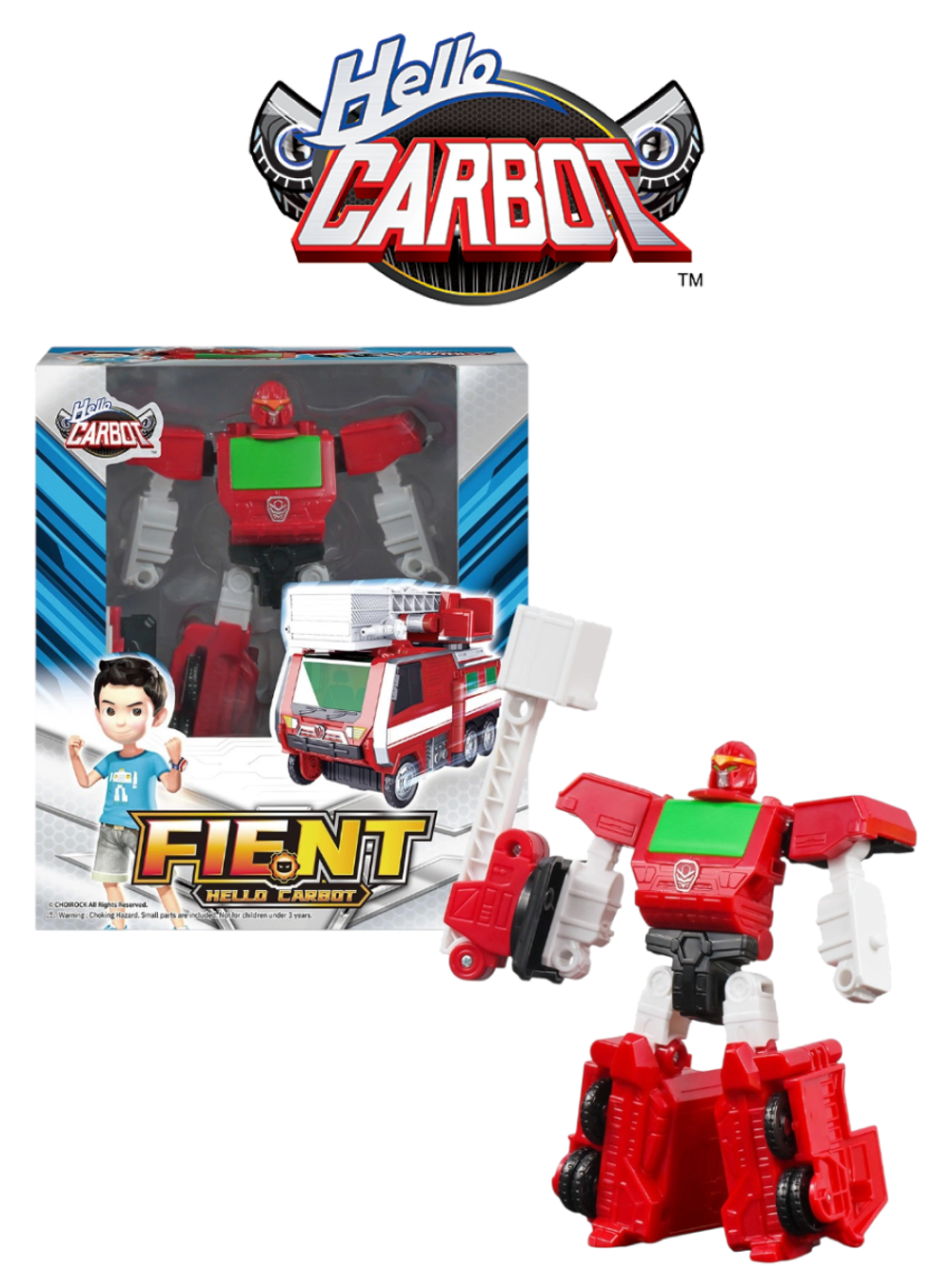 Карбот Fient трансформер 15 см Hello Carbot