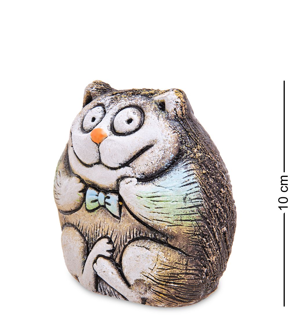 KK- 69 Фигурка «Кот Дела сердечные» шамот